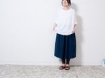 18-S0004C "備後節織"gathered skirtの画像