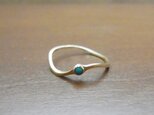 ring K10YG turquoiseの画像