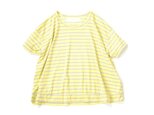 drop shoulder tee(yellow)の画像