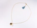 beach charm necklace/sea sand sunの画像