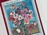 ちいさなartmuseum　№734　Monaco　stamp