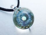 【Sold】銀河の世界 #23 ～sparks～ ガラス ペンダント 宇宙の画像