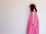 リネンのフィッシュテールワンピースの画像