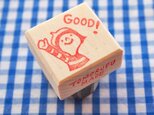 消しゴムはんこ「GOOD!」の画像