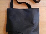 【N.S様オーダー品】再販◆黒革　ショルダーバッグの画像