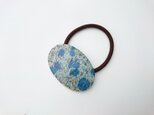 天然石の髪飾り「青いドット K2ジャスパー」の画像