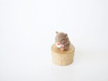 <約3㎝シリーズ>ヤマネ(Wonderland展より)の画像