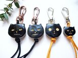 黒猫のキーホルダーの画像