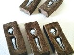 再出品 ガイコツ箸置き□の画像