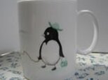 『親子ペンギン』のMUGCUPの画像