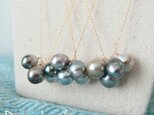 【T様ご検討品】K14GF tahitian pearl bloom necklaceの画像