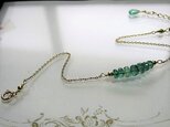 【sa様専用カート】k10/k18※【5月誕生石】エメラルドのブレスレット