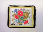 ドイツ　花束切手ブローチ2501の画像