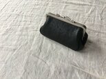 "gamaguchi" pouch D / black