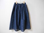 再販❇夏着物紗紬のリメイクスカートの画像