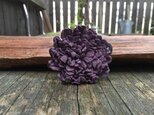 革花のヘアゴム LSPサイズ  薄紫の画像