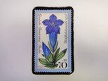 ドイツ　花切手ブローチ2525の画像