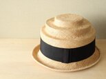 「かなりん様専用ページ」stair way hat [bao] black58.5の画像