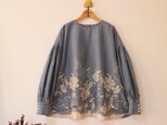 ★コットン100％   小花プリントブラウス ★最終出品の画像