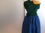 LINEN ロングスカート *アオゾラ*　size FREEの画像