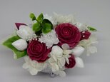 石鹸彫刻　香る花のアレンジメントの画像