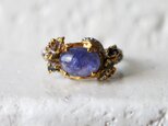 アンティークスタイル＊タンザナイト　指輪＊14号