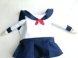 犬猫用コスプレ　セーラー服　二足歩行　学生服　仮装の画像