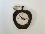 りんごの掛け時計 (陶器)の画像