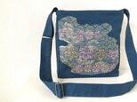 帯バッグ〜ピンクのお花〜の画像