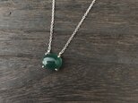 再販グリーンアゲートのペンダント(small)