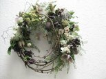 6月の小鳥の巣のwreathの画像