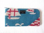 型染め 長財布「ヨットの旅」の画像