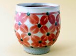 花格子たっぷり湯呑（2種類）