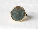 古代スタイル＊ローマンコイン　指輪＊6.5号