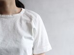 ラグラン半袖Tシャツ/Whiteの画像