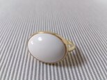 リング ホワイトオニキス