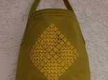 Sale ハーダンガー手刺繍シリーズ　かばん　Sサイズ　カーキ