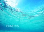 ブルーファンタジー-Ⅰ  PH-A4-027     写真　A4   青空　水面　水面下　波の画像