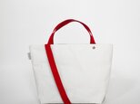 【N/no × E/zel.】SOME WAY LIGHT TOTE BAG (S+)_PP/REDの画像