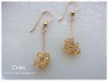 K14gf:candyピアス シトリンの画像