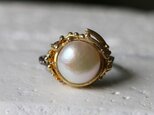 アンティークスタイル＊パール　指輪＊19号