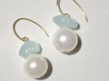 Shell pearl×Aquamarine*pierceの画像