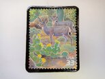 アメリカ　野生動物切手ブローチ 2769の画像