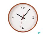 KATOMOKU plywood wall clock 6 km-52LBの画像