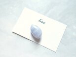 【再販】ブルーレースアゲート　ブローチの画像