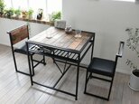 Industrial Mid Dining Tableの画像