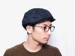 mushroom cap / dark denim/ size59cmの画像