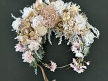 Dahlia ring wreathの画像