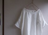 刺繡リネンプルオーバー
