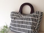 期間限定価格❤︎¥3599wood★北欧柄デザイントートbagの画像